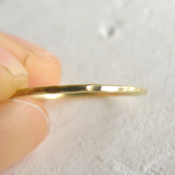 simple gold ring（４個セット） 3枚目の画像