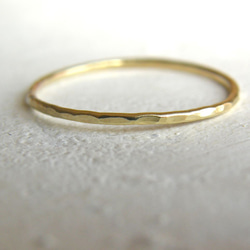 simple gold ring（8個セット） 1枚目の画像