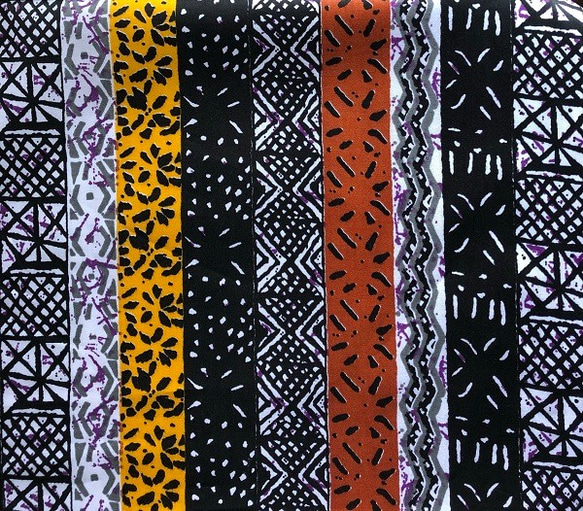 WOODIN アフリカ プリント生地 コットン「粋 Chic」 3枚目の画像