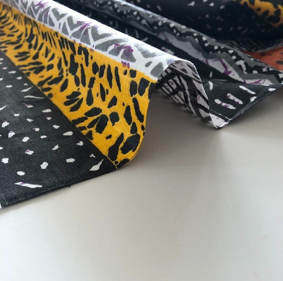 WOODIN アフリカ プリント生地 コットン「粋 Chic」 7枚目の画像