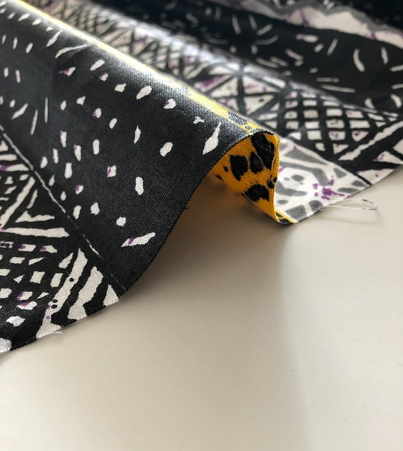 WOODIN アフリカ プリント生地 コットン「粋 Chic」 8枚目の画像