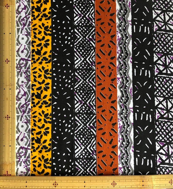 WOODIN アフリカ プリント生地 コットン「粋 Chic」 4枚目の画像