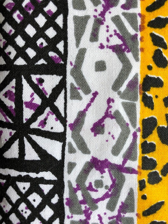 WOODIN アフリカ プリント生地 コットン「粋 Chic」 5枚目の画像