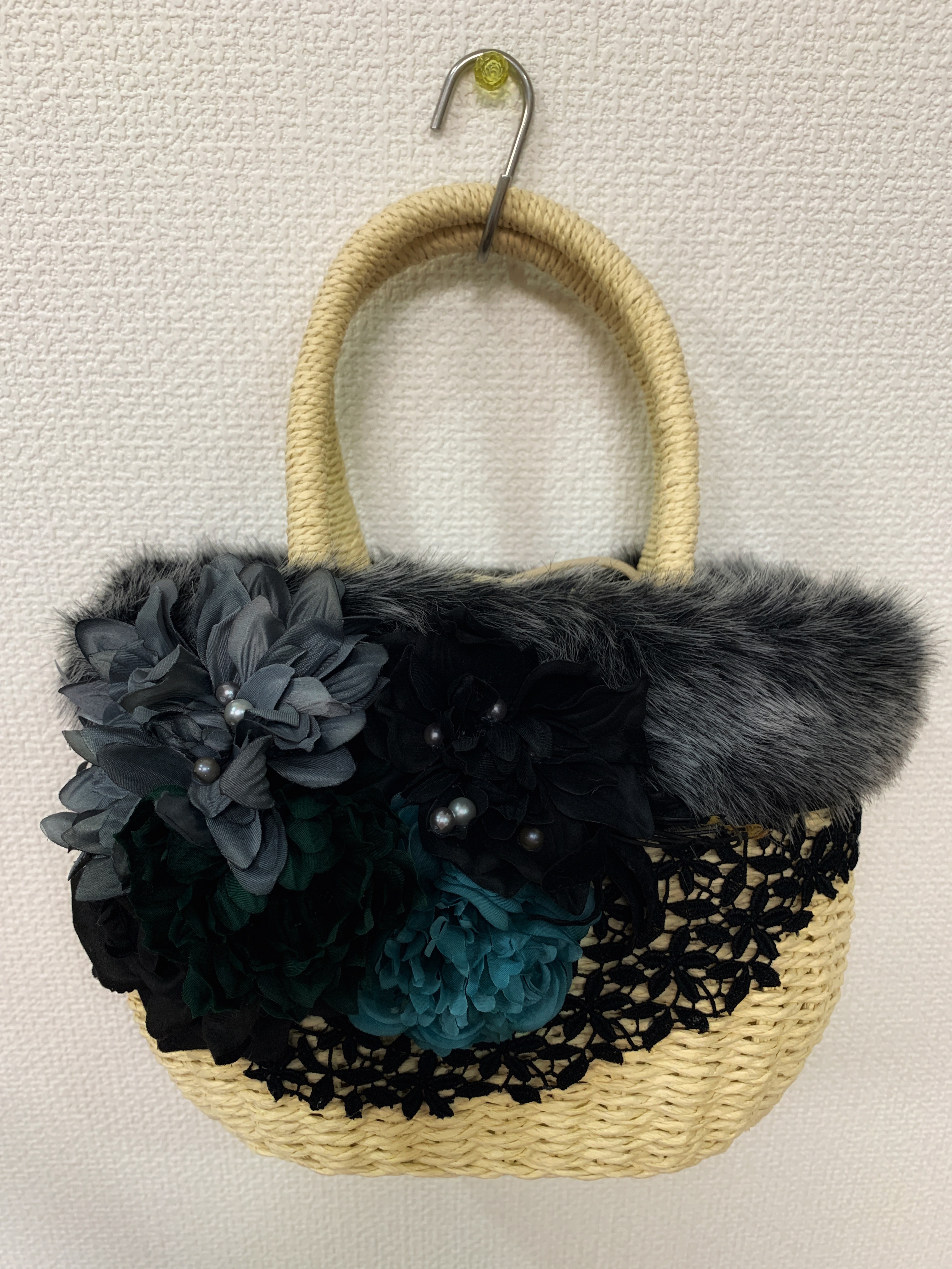 ˚✧₊⁎シックカラーなファーカゴバック˚✧₊⁎