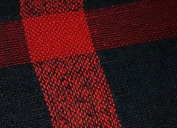【No.0892】草木染手織りマフラー（絹100%） 4枚目の画像
