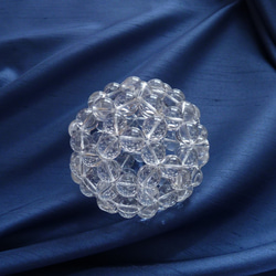 神聖幾何学フラーレン　天然水晶AAA　12ミリ球 2枚目の画像