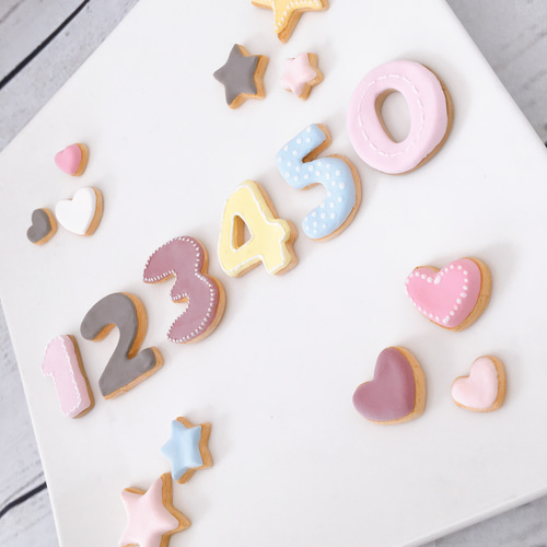 ♡ オーダー ♡ フェイクアイシングクッキー ケーキトッパー クレイクッキー 74100455c839a85c50933098988451