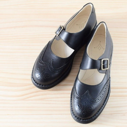 《L》オーダーメイドの革靴 毎日履きたい心地良さ 自分好みに選べる楽しさ　 メダリオンモンク L-6 1枚目の画像