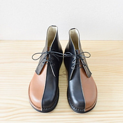 《B》オーダーメイドの革靴 毎日履きたい心地良さ 自分好みに選べる楽しさ　センターシームブーツB-11 1枚目の画像