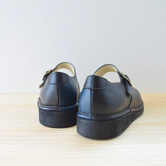 《B》オーダーメイドの革靴 毎日履きたい心地良さ 自分好みに選べる楽しさ　モンクストラップB-15 6枚目の画像