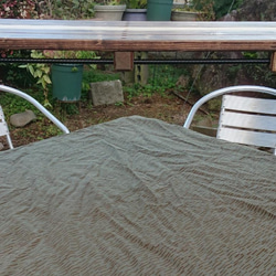 【受注生産】折りたたみローテーブル  （小太郎テーブル）  アイアンバー キャンプ 5枚目の画像