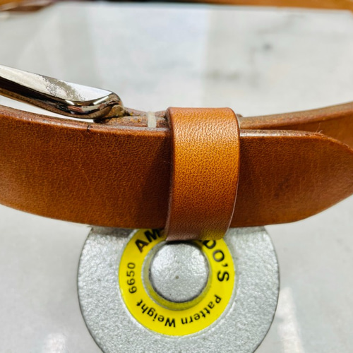 CBN-SLKS30〈TN〉】レザーベルト〈サイズ「95」〉牛革人気