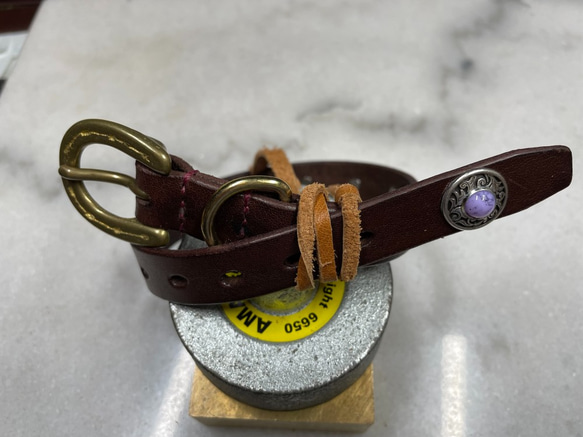 【CDO-NUBS15RCCB〈SB〉】犬の首輪〈サイズ「XS」〉牛革　人気 CDOｰNUBG15RCCP〈SB〉】犬の首輪〈サイズ「XS」〉 牛革 人気