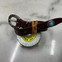 CDOｰSLHS20CBL〈BK〉】犬の首輪〈サイズ「M」〉 牛革 人気 かわいい