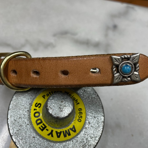 【CDO-SLHG16RCCB〈TN〉】犬の首輪〈サイズ「XXS」〉牛革　人気 CDOｰSLHG16RCCB〈TN〉】犬の首輪〈サイズ「XXS」〉 牛革 人気 かわいい