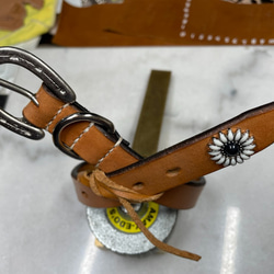 【CDO-SLBS20CTBL〈DB〉】犬の首輪〈サイズ「S」〉牛革　人気 CDOｰNUBS20CEM〈SB〉】犬の首輪〈サイズ「L」〉 牛革 人気