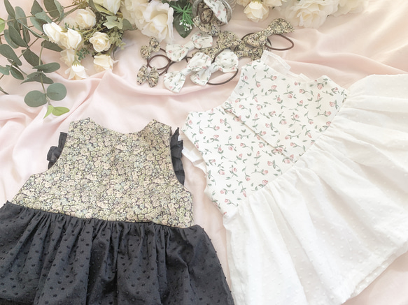 frill tunic♡Liberty＋カボチャpants 3枚目の画像