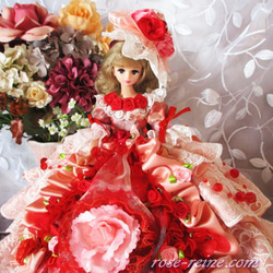 ☆心の応援sale ベルサイユの薔薇 高貴なロマンティックラグジュアリードールドレス 2枚目の画像