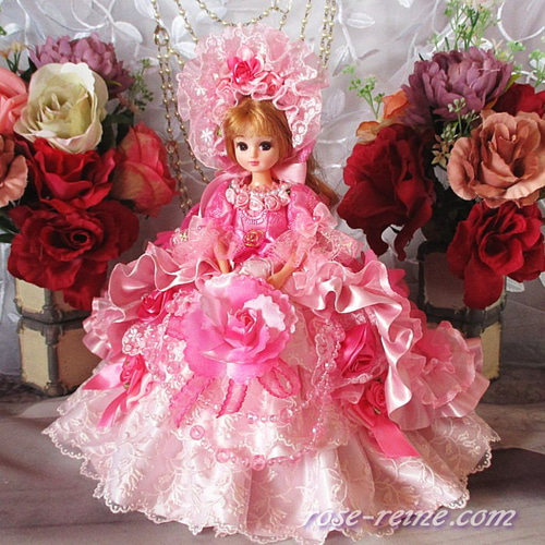リカちゃんやブライスのドレス リカちゃん、ブライスちゃんエリザベスドレス 4set その他人形