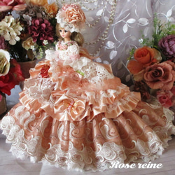 soldベルサイユの薔薇 ヴィンテージピンクの可憐なシルエットプリンセスドレス 2枚目の画像