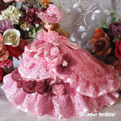 soldk様ご予約品 ロマンティックシンデレラ 薔薇の花園スウィートフリルオーバートレーンドールドレス 10枚目の画像