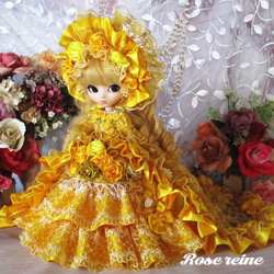 soldB様ご予約品アンネローゼ王妃 咲き誇るイエローゴールドの輝き