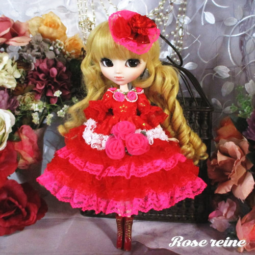 ロリータロマンス クラシカルモーブピンクのアンティークフリルドールドレス豪華６P ロリータロマンス クラシカルモーブピンクのアンティークフリル