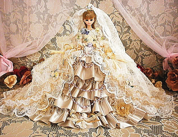 ◆SOLD OUT  ジェニー ヴィクトリア調 ウエディング ドレス 2枚目の画像