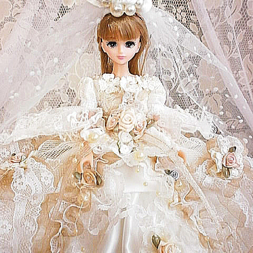 ジェニー 豪華 ウエディングドレス その他人形 アトリエローズレーヌ