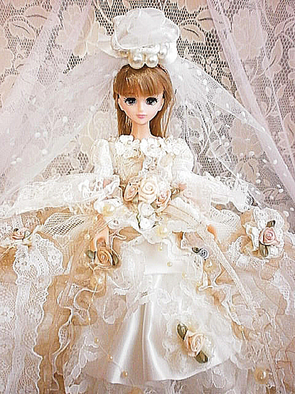 ジェニー　アイドル　ドレス　ウェディング　レア 美品・希少】タカラ ジェニー ジェニーフレンド ウェディング