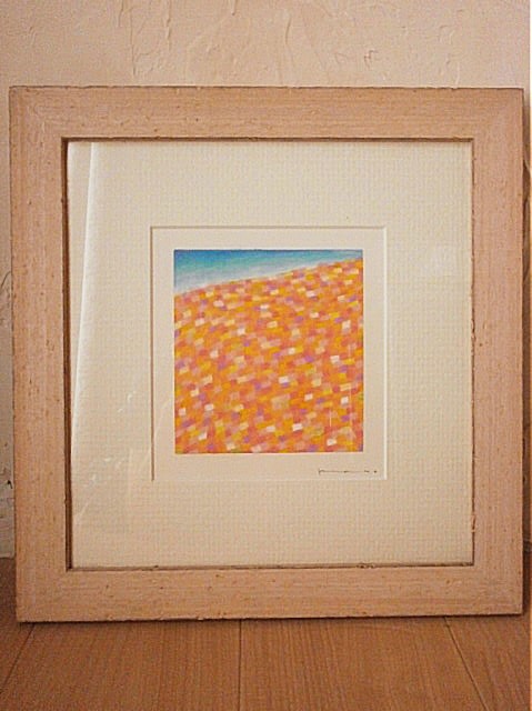 絵画　オイルパステル画 額装品 ◯絵画 オイルパステル画 額装品 - メルカリ