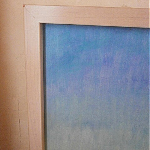 原画 絵画 この想いは オイルパステル ガッシュ 額装済み 原画 絵画 ある場所 オイルパステル ガッシュ 額装済み