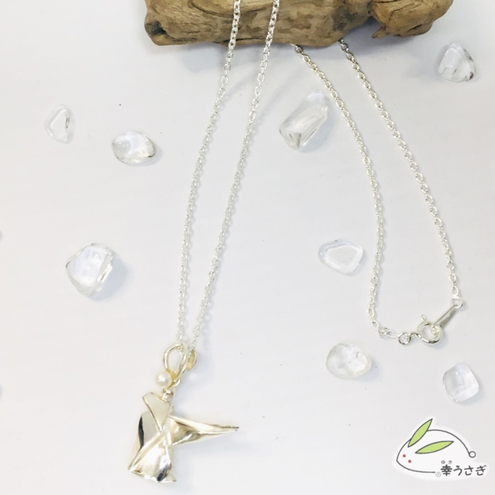 かすう工房 うさぎ シルバーペンダントトップ シルバーネックレス ｜和のシルバーアクセサリーブランド［か