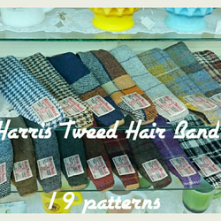 ＊new＊Harris Tweed Hair Band＊ハリスツィードヘアバンド＊ 1枚目の画像