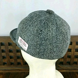 ＊Harris Tweed short brim cap＊h002＊ 3枚目の画像