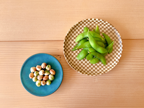 緑釉豆皿 6枚目の画像