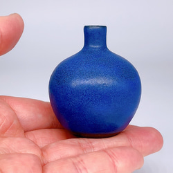 藍釉花瓶迷你✨ 第6張的照片