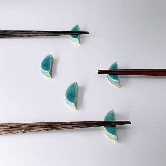 青釉箸置き✨ 10枚目の画像