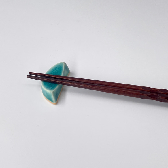 藍釉筷架✨ 第5張的照片