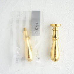 HANDLE】917:シーリングスタンプ用 METALIC HANDLE【GLOSS GOLD