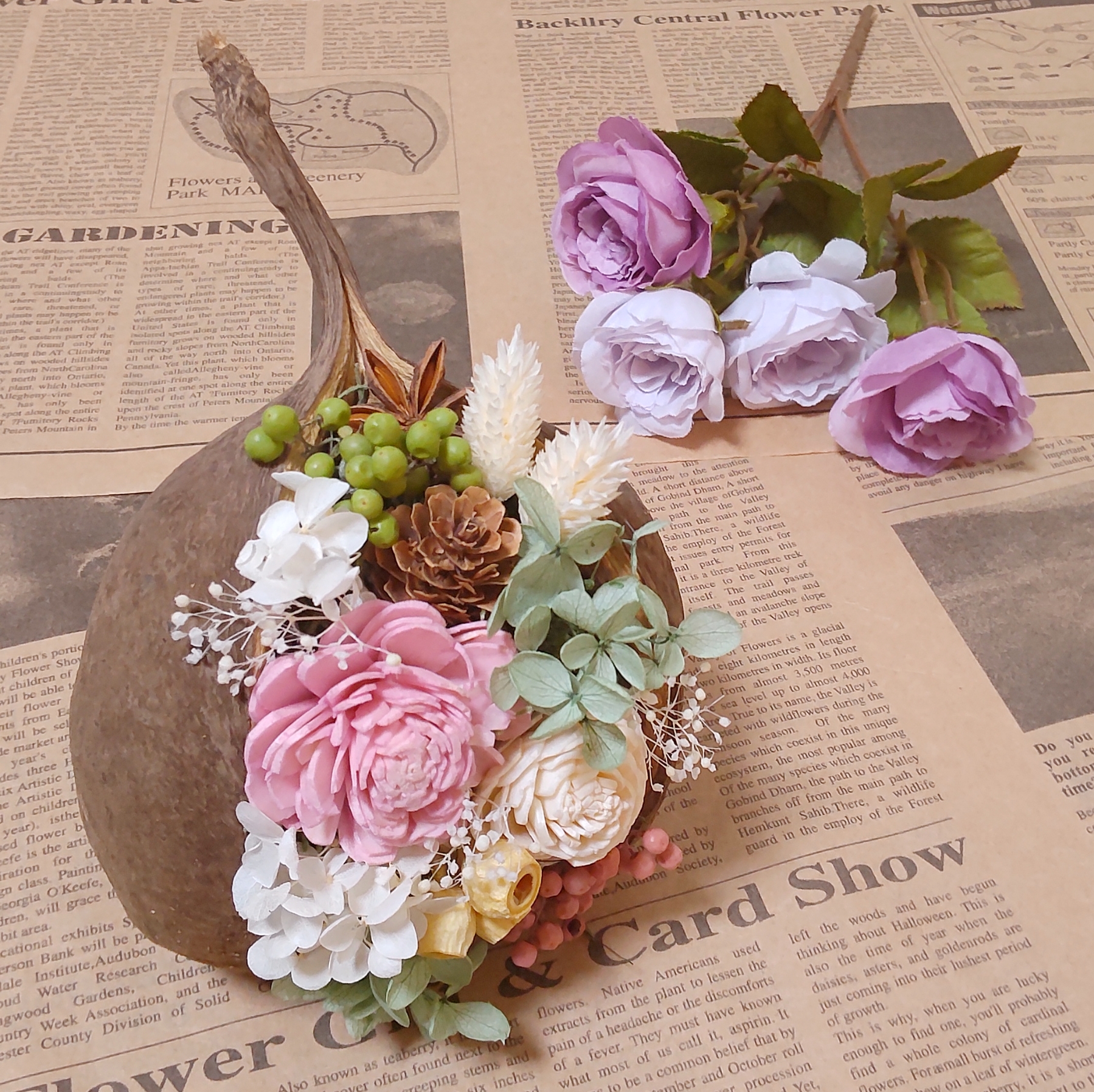 Alamoscars - 【受注制作】幸せの実☆*...ブッダナッツアレンジ☆* 