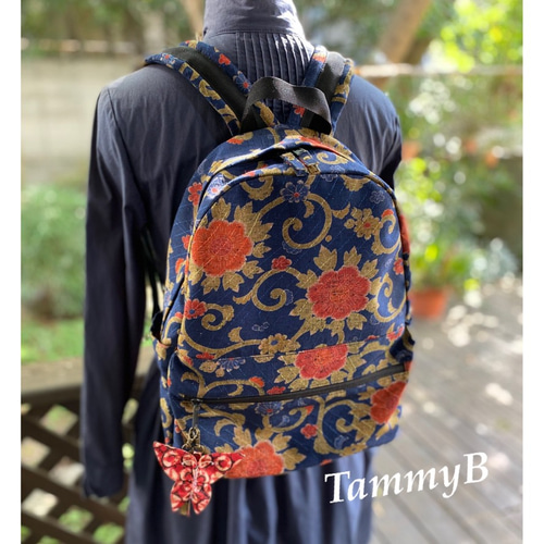 着物リメイク リュック リュック・バックパック TammyB 通販