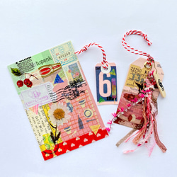 Tom Tong　現代アート　BOXカード型　コラージュ作品＊印刷 Tom Tong 現代アート BOXカード型 コラージュ作品＊印刷 Tom