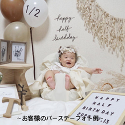 誕生日 ハーフバースデー 楽天市場】grattis お誕生日飾り☆記念日☆飾り☆ハーフバースディー 飾り 100 ハーフ 飾り付け クラフト・布製品
