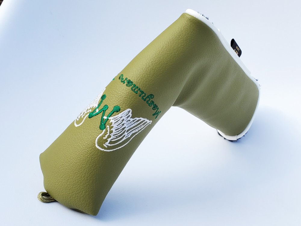 ゴルフ用品・L型・外付けマグネットタイプ・合皮生地・ハンドメイド