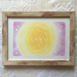 《SOLD》【絵画】Yellow Rose 2枚目の画像