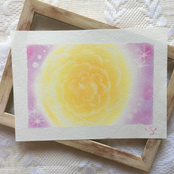 《SOLD》【絵画】Yellow Rose 7枚目の画像