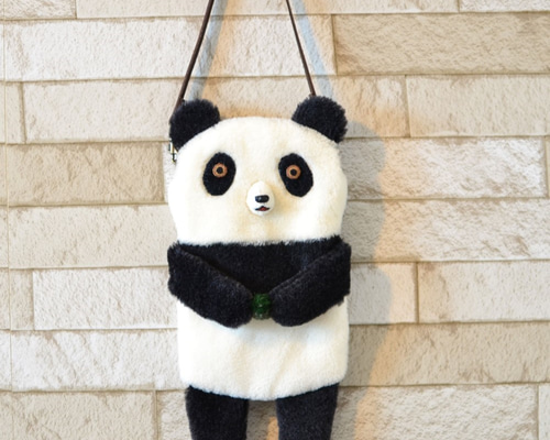 ぬい服 帽子 ぱんだ お花 ポシェット 2 ぬい服 帽子 ぱんだ お花 ポシェット 2