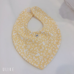 黄（イエロー） スタイ・よだれかけ（新生児・赤ちゃん・子ども） の