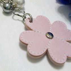 【 再販売 】Flower  Key  holder  A  silver 2枚目の画像